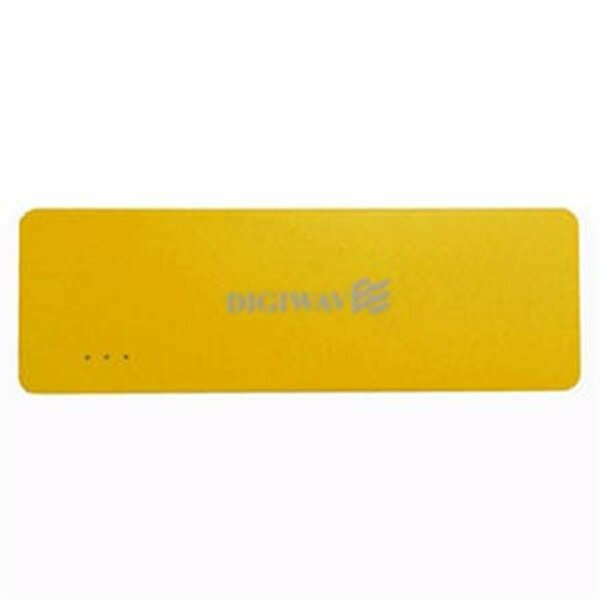 Digiwave Yellow 3000Mah Portable Smart Power Bank - Yellow DCP1030Y (Yellow)